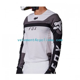Homme Maillot VTT/Motocross Manches Longues 2023 Fox Racing Flexair Efekt N003